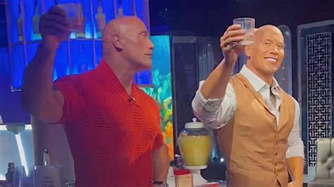 Dwayne Johnson Criticizes His Wax Figure Youtube