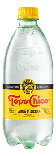 10 Pack Agua Mineral Natural Topo Chico 600 Ml Envío gratis