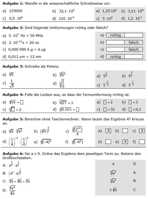 REWUE 4 Rechnen Mit Potenzen