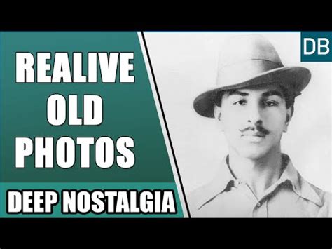 Deep Nostalgia: Animate your Old Photo | Myheritage Photo Animation AI | Deep Nostalgia | Know ...