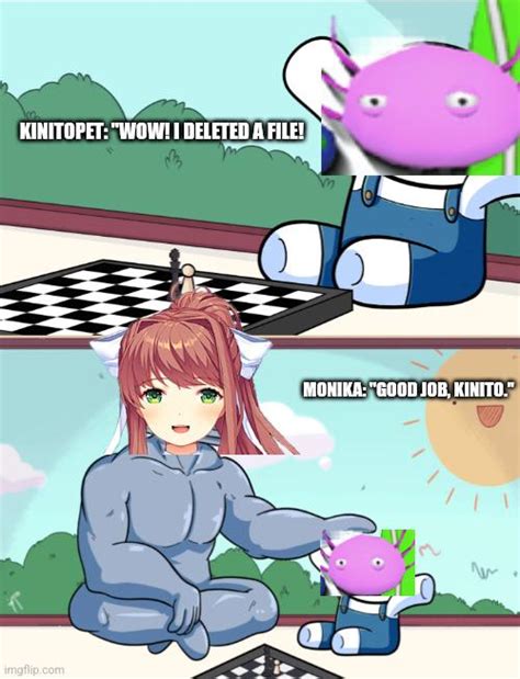 How I Like To Imagine Monika And Kinitopet Rddlc