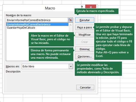 Macros Excel Informática