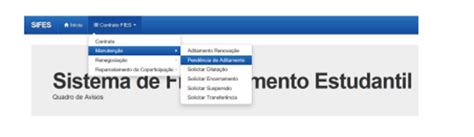 Sifes Sistema De Financiamento Estudantil - FIES | Processo de Renovação do Financiamento Estudantil
