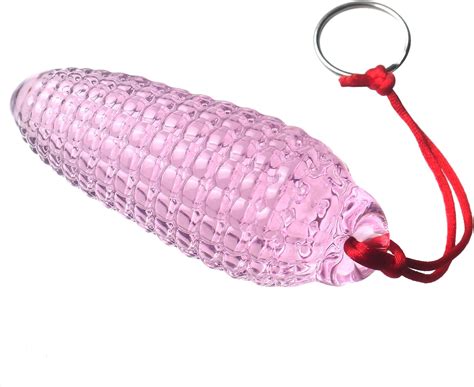 Amazon Glass Butt Plug Crystal Anal Plug Corn Butt Trainer With Safe Rope Adult Sex Toys