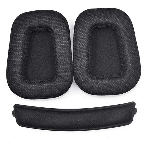 Replacement Ear Cushion Earpads And Headband Compatible With Logitech