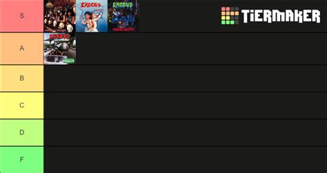 Exodus Tier List Community Rankings Tiermaker