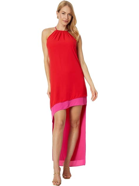 Bcbgmaxazria Kimora Cutout Evening Gown Bright Poppy Pm