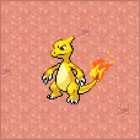 Shiny Charizard Sprite 