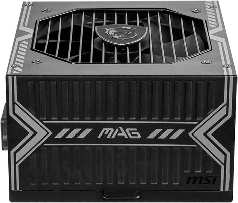 MSI MAG A550BN 550W 80 Plus Bronze Non Modular Black Desktop Power