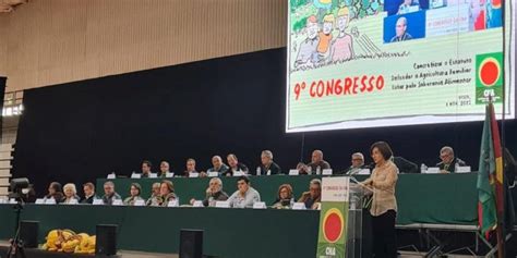 Ministra Da Agricultura No Congresso Da Cna Garante Ser Total O