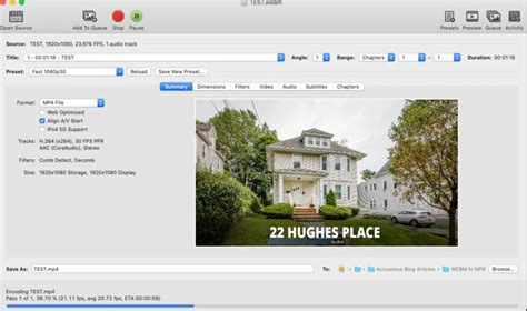 How to Convert a WEBM file to MP4