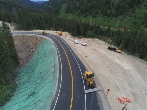 Wyo 22 Teton Pass To Reopen Midday Friday With New Detour