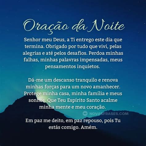 Oração Para Dormir Em Paz E Acordar Bem - Oração da noite: 50 preces para dormir em paz