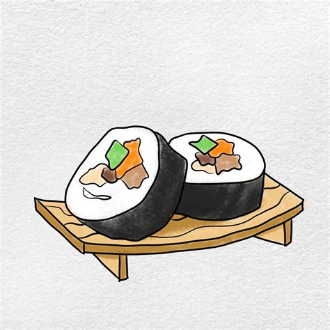 sushi drawings easy 11