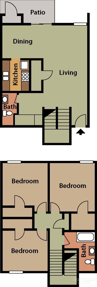 Floor Plans | Willow Creek Apartments