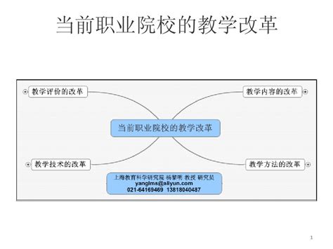 当前职业教育的教学改革 Ylm Word文档在线阅读与下载 无忧文档