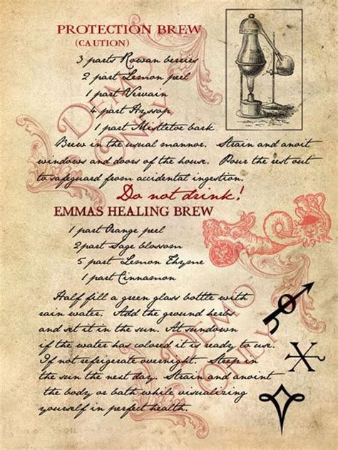 Grimoire Spell Herbal Correspondence And Book Of Shadows Etsy Book