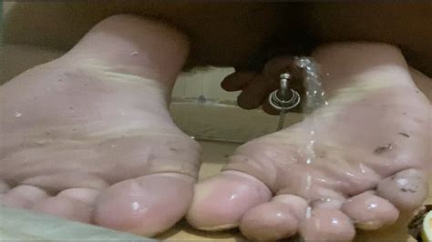 Pierced Cock Peeing On My Dirty Soles Gay Piercing Porn Feat