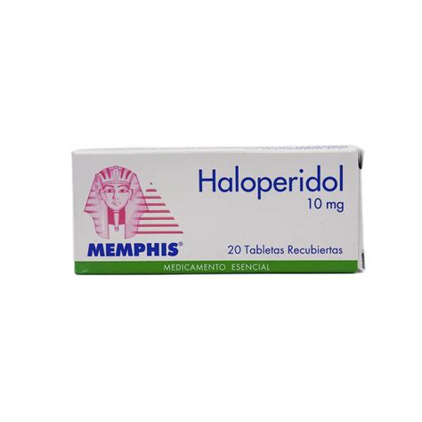 Haloperidol 10mg Tabletas Caja X 20 Memphis Farmauno