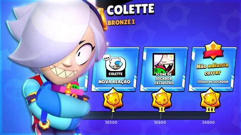 Subindo Dom Nio Da Colette No Brawl Stars Maestria Youtube