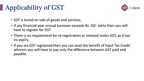 What Is Gst Procedure To Register Under Gst Gst Documents Ppt