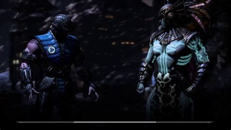 Mortal Kombat X Sub Zero Vs Kotal Kahn Single Fight Youtube