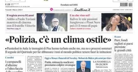 PRIMA PAGINA IL MATTINO OGGI DeLa Juve Fuori Dal Mondiale Calcio