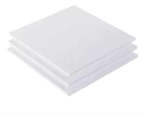 Chapa De Pvc Expandido Branco Mm X Mm Placa De Pvc