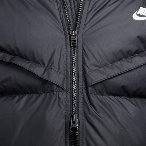 Nike Storm Fit Windrunner Hooded Erkek Siyah Mont Ceket Mont Fb