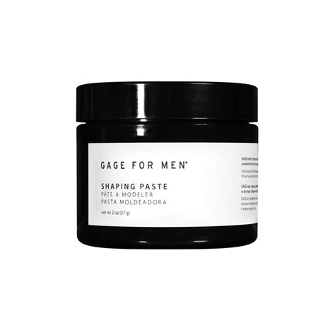 Gage Mens Hair Paste 2 Fl Oz Hair Molding Gel Texturizer And Styling Cream