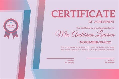 Singing Contest Certificate Certificate Template