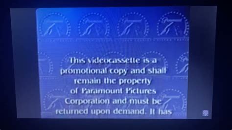 Paramount Feature Presentation Viacom Promotional Variant 1995 Youtube