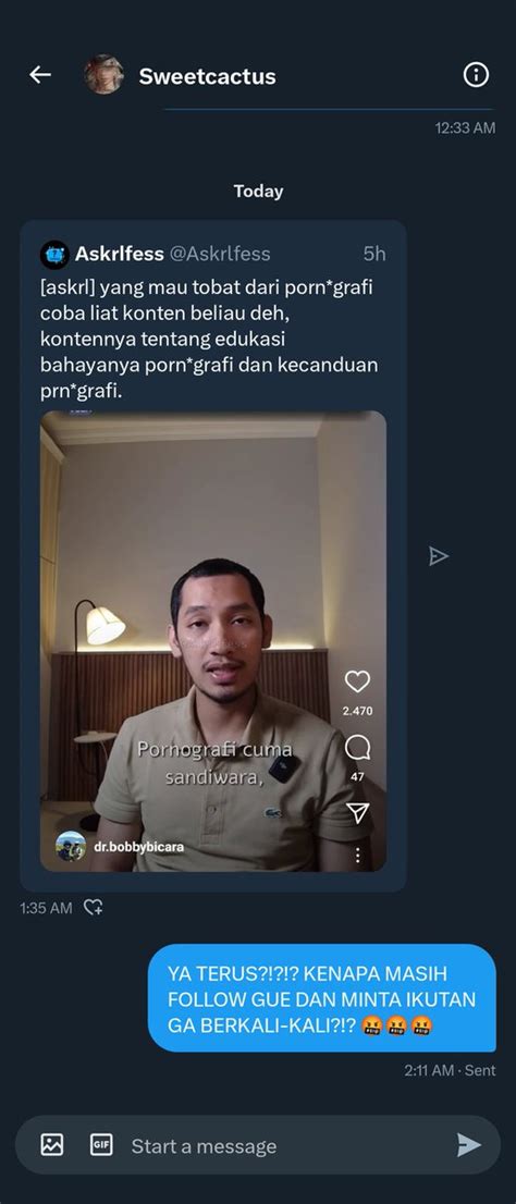 Renascene ¹ on Twitter Kadang bingung sama follower modelan kayak