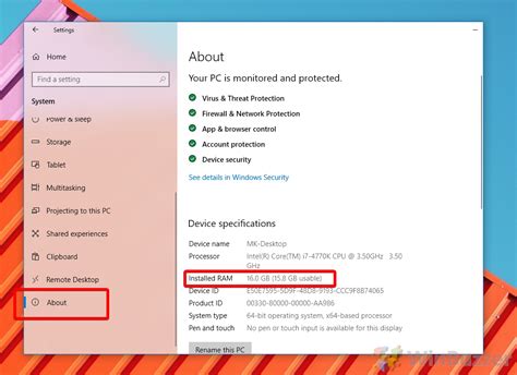 How To Check Ram Type Speed And Size On Windows 10 Winbuzzer