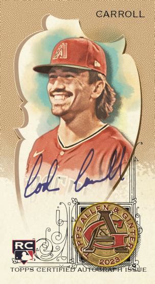 2023 Topps Allen And Ginter Baseball Checklist