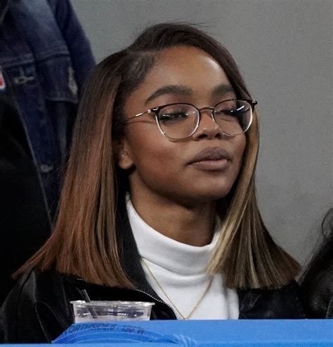 MARSAI MARTIN At Miami Dolphins Vs Los Angeles Chargers Game At SoFi