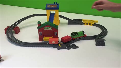 Percy Sodor Sort And Switch Mail Delivery Track Master Train Set Thomas