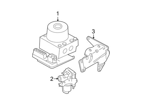 Ford Escape Control Abs Module Wd Wd Escape Yl Z C Aa