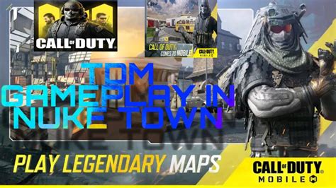 Call Of Duty Mobile Tdm Gameplay Map Nuketown Youtube