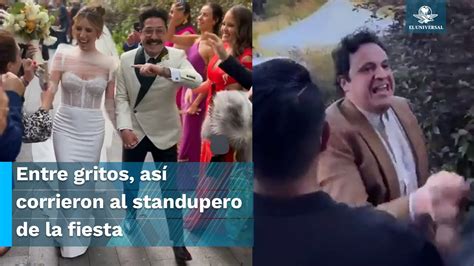 Exhiben Momento En Que Ricardo O Farrill Intenta Entrar A Boda De Mau