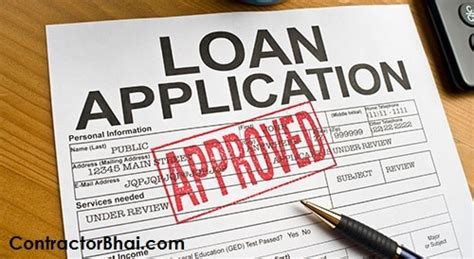 10 Things That You Should Know About Bank Loan Process Contractorbhai