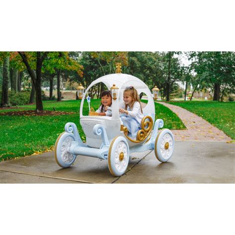 Dynacraft Disney Princess Cinderella Carriage รถแบต 24 V รถฝักทองเจ้า