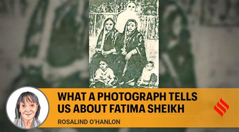 What A Photograph Tells Us About Fatima Sheikh The Indian Express