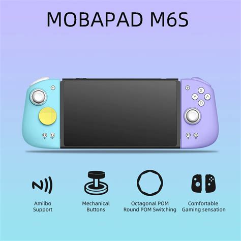 Mobapad M6 HD M6s Nintendo Switch Joycon NFC Joystick Hall Effect