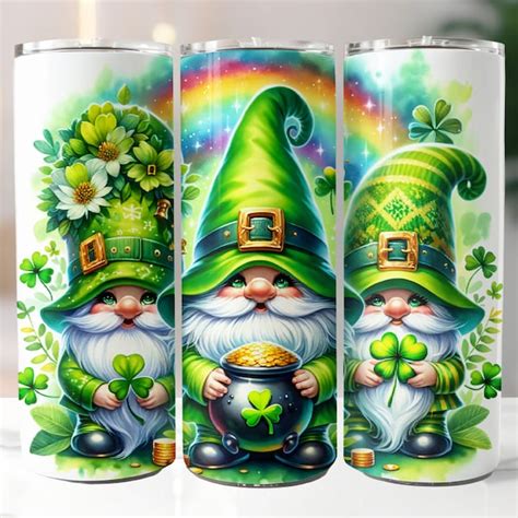 St Patricks Day Gnomes Png Etsy