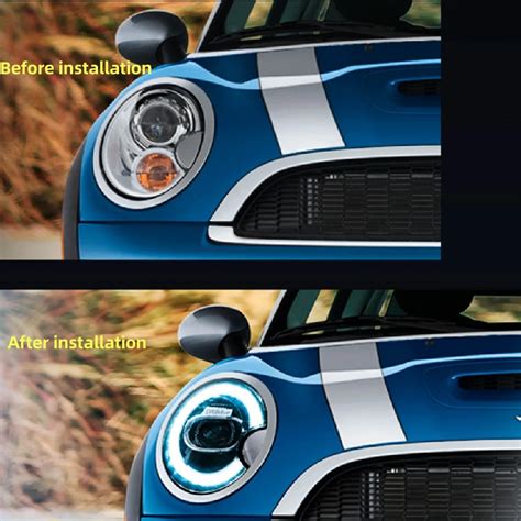 Halo de Ojos de Ángel luz LED de conducción para BMW Mini Cooper R56