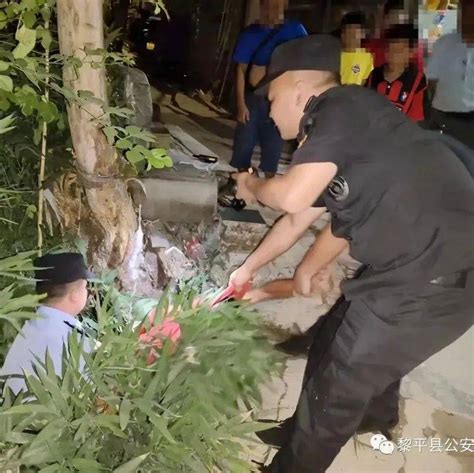 惊险！男子失足跌落陡坡 民警迅速及时救助凯里黎平公安