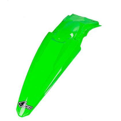 Garde boue Ufo arrière vert fluo Kit plastique Motoblouz