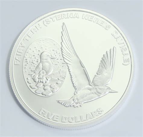 Fairy Tern Proof $5 2012 - colonialcollectables buying and selling