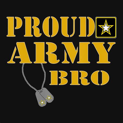 Us Army Proud Us Army Bro Military Pride Atv License Plate By